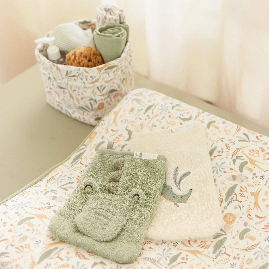 Little Dutch – Washcloths Set – Crocodile