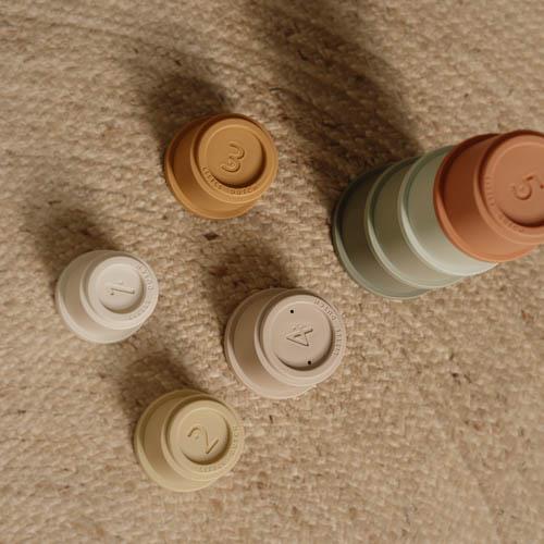 Little Dutch - Stacking Cups - Multicolour