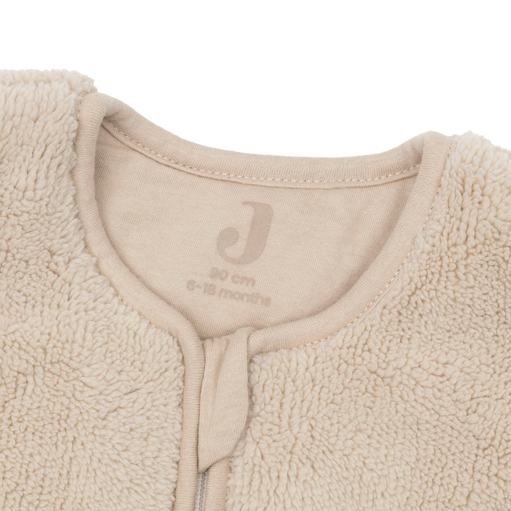 Jollein - Sleeping Bag with Removable Sleeves 90cm - Fluffy Sand