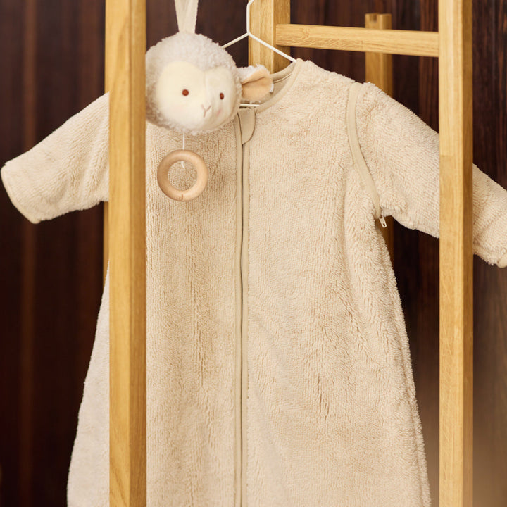 Jollein - Sleeping Bag with Removable Sleeves 90cm - Fluffy Sand