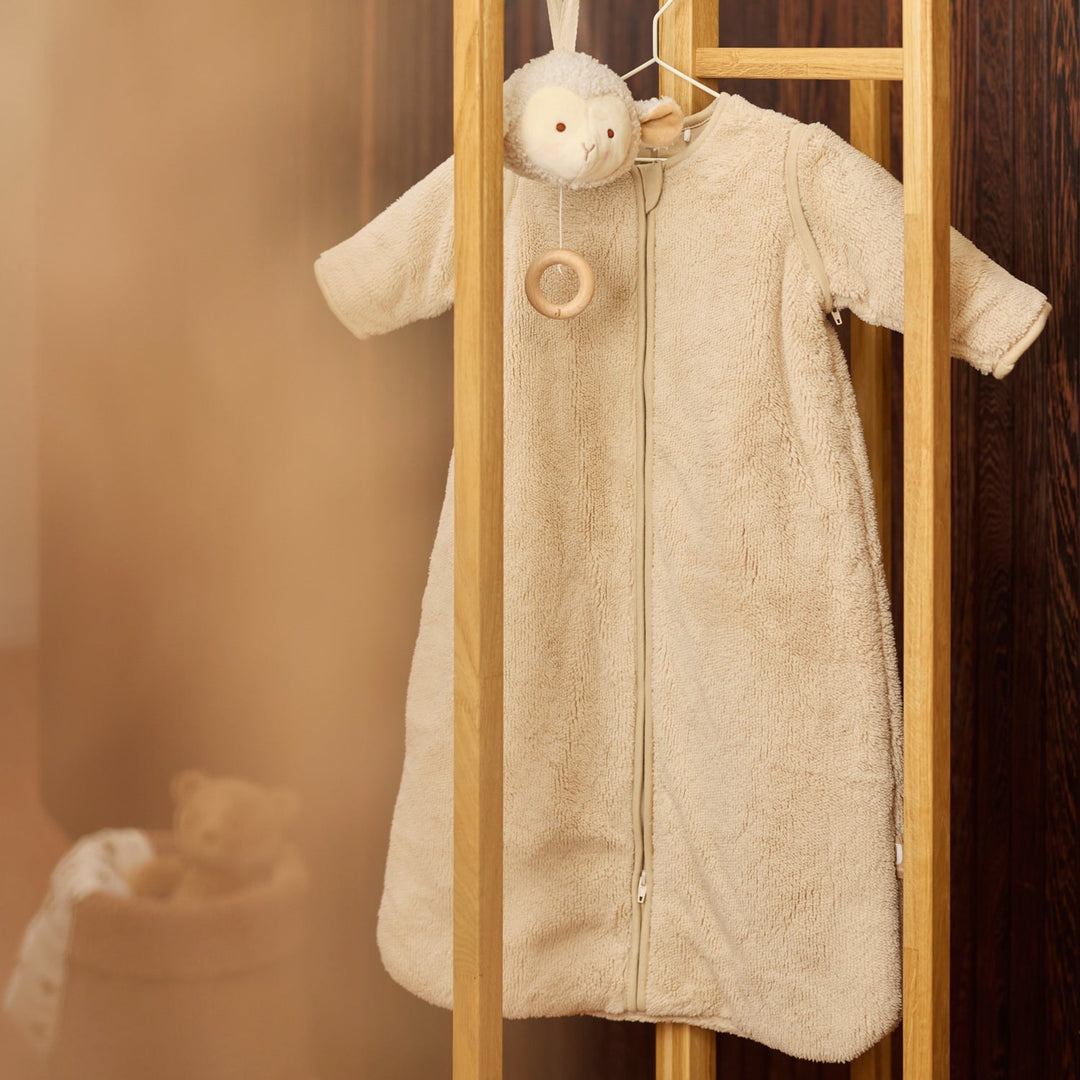 Jollein - Sleeping Bag with Removable Sleeves 110cm - Fluffy Sand