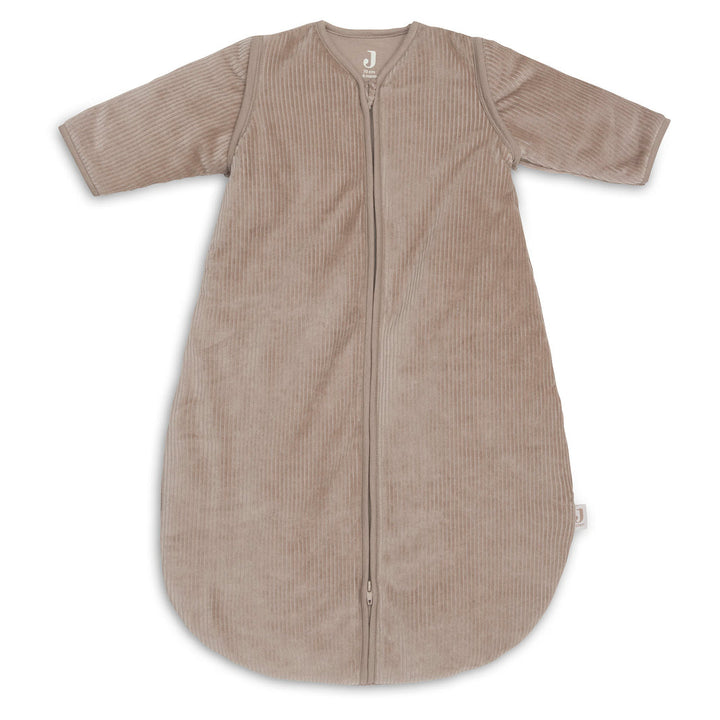 Jollein – Sleeping Bag with Removable Sleeves – Rib Milky Coffee