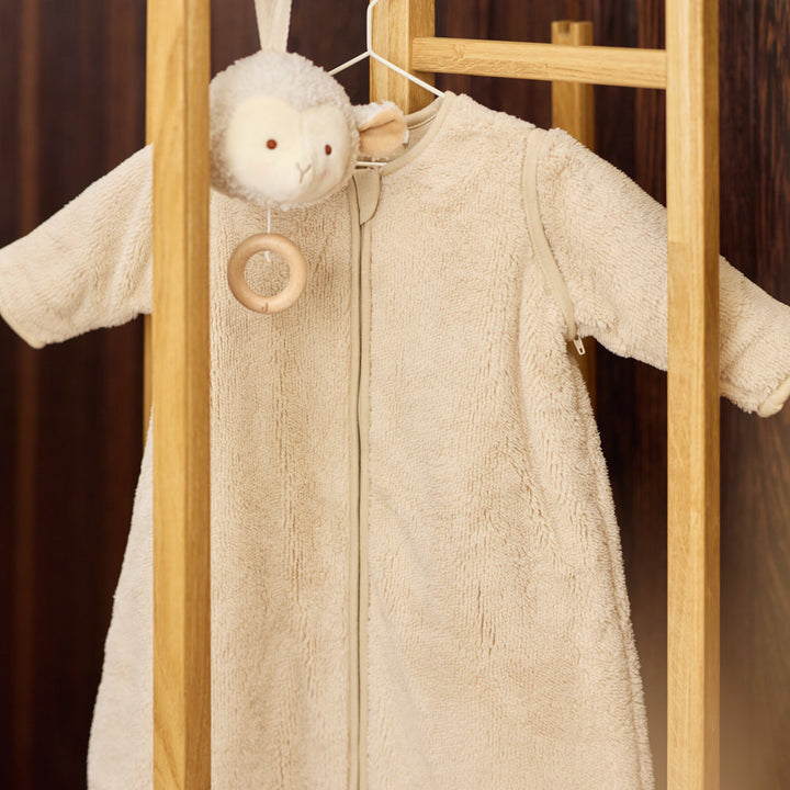 Jollein - Sleeping Bag with Removable Sleeves 70cm - Fluffy Sand