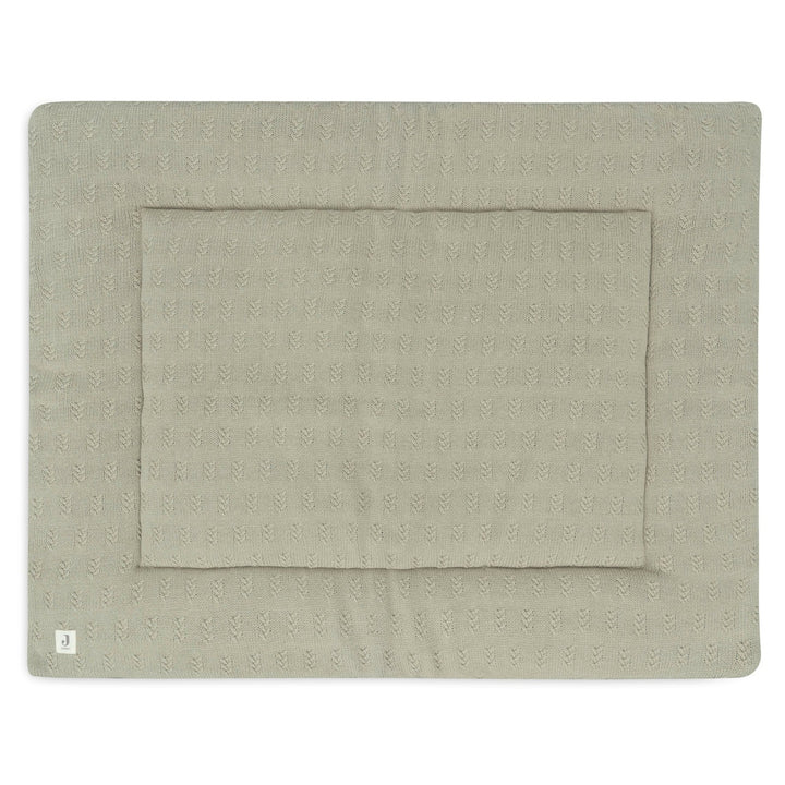 Jollein - Playpen Mat - Grain Knit - Olive Green