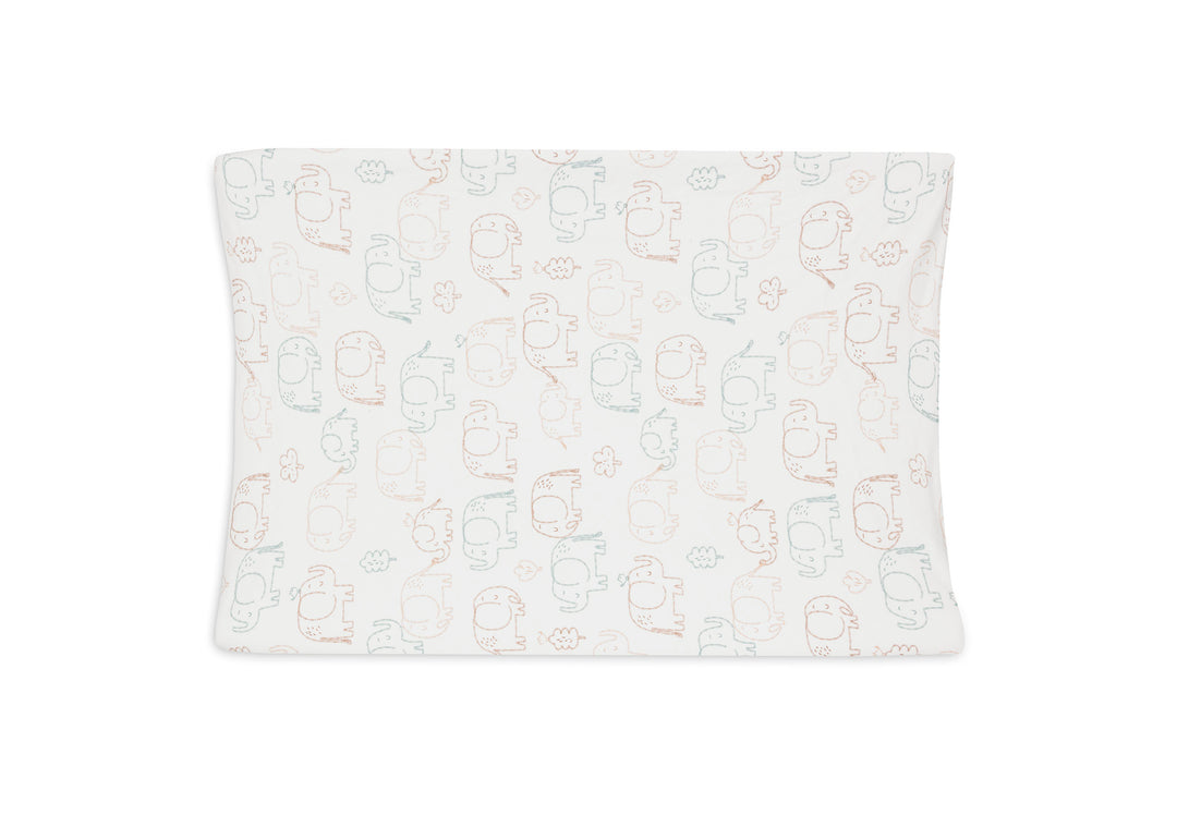 Jollein - Changing Mat Cover Jersey - Elephant Tales