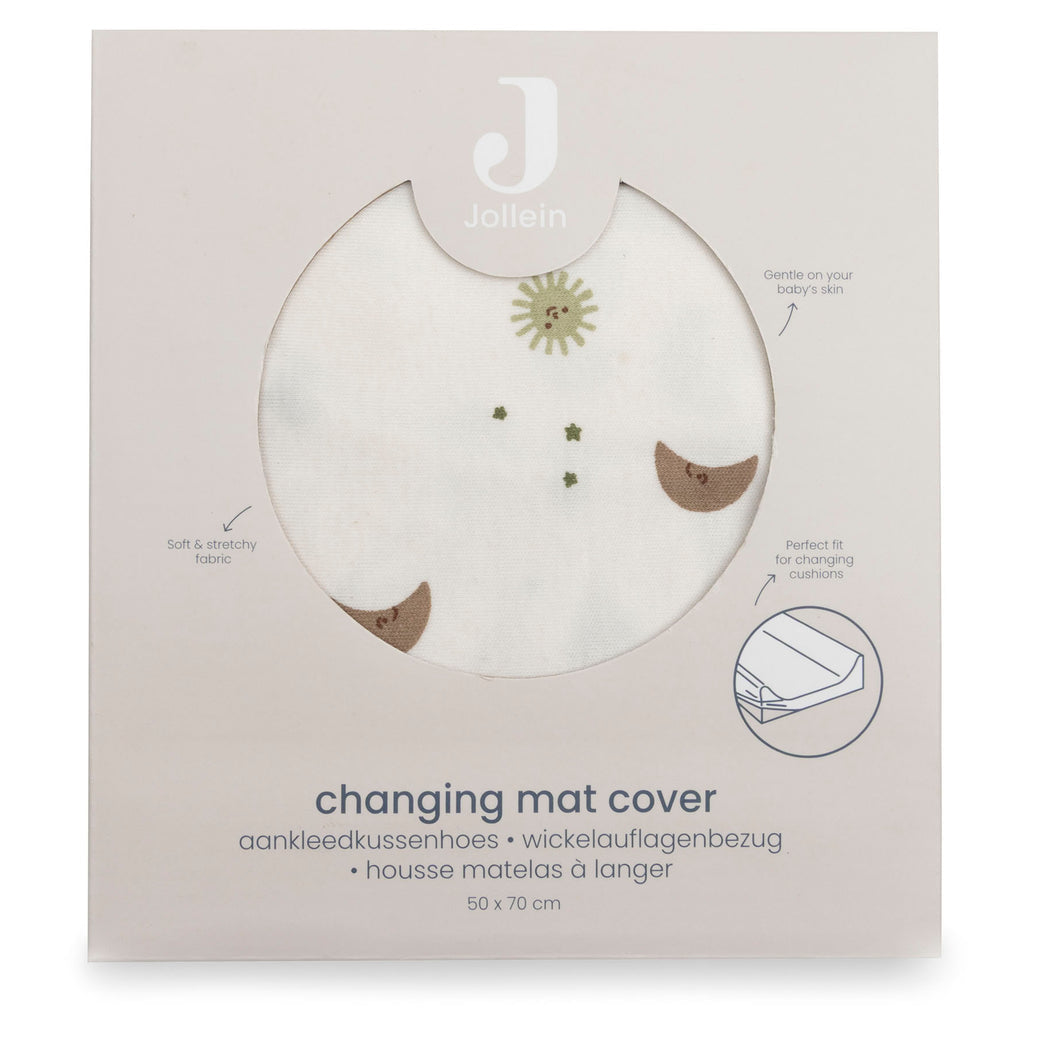 Jollein - Changing Mat Cover Jersey - Over the Moon
