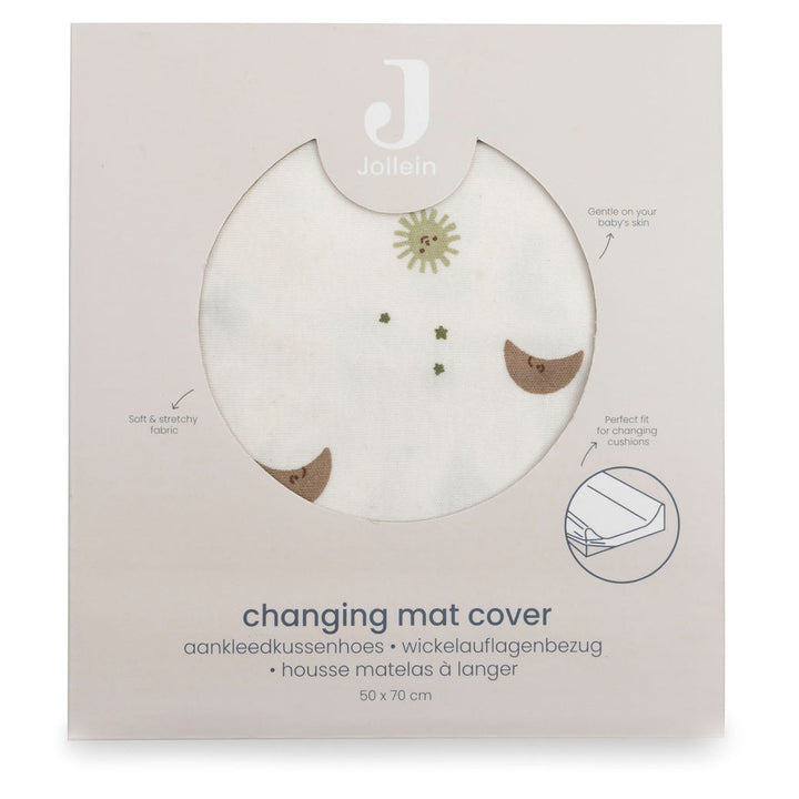 Jollein - Changing Mat Cover Jersey - Over the Moon