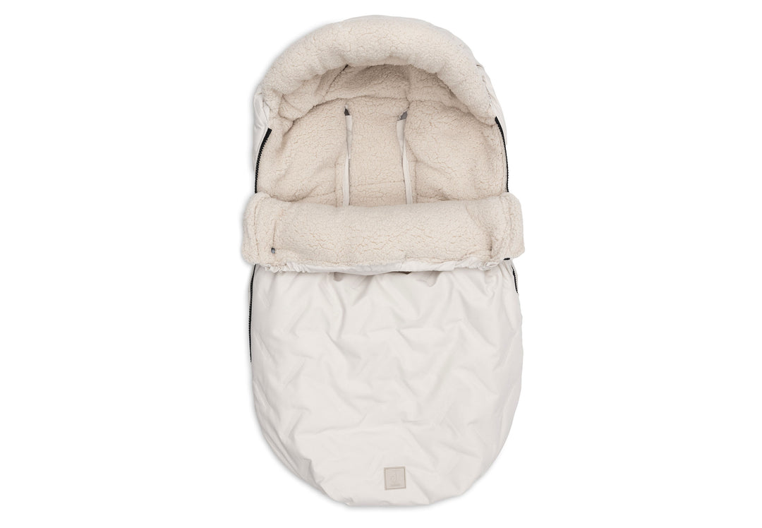 Jollein - Footmuff - Embossed - Sand - Mabel & Fox