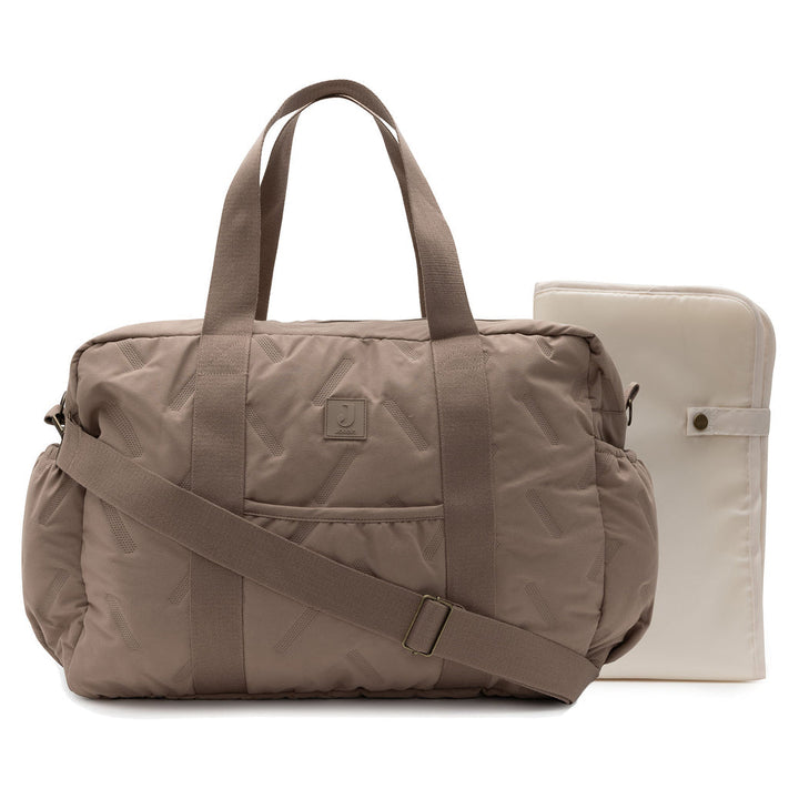Jollein - Changing Bag - Embossed Milky Coffee