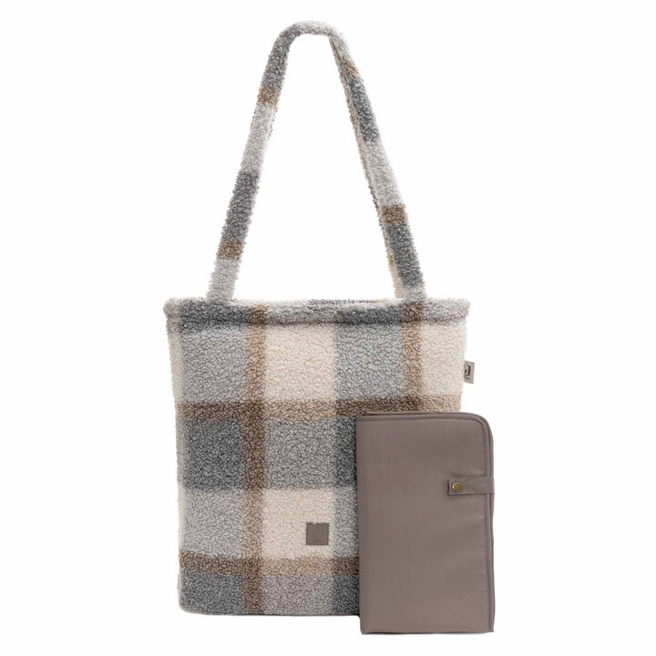 Jollein - Diaper Bag Shopper - Check - Boucle