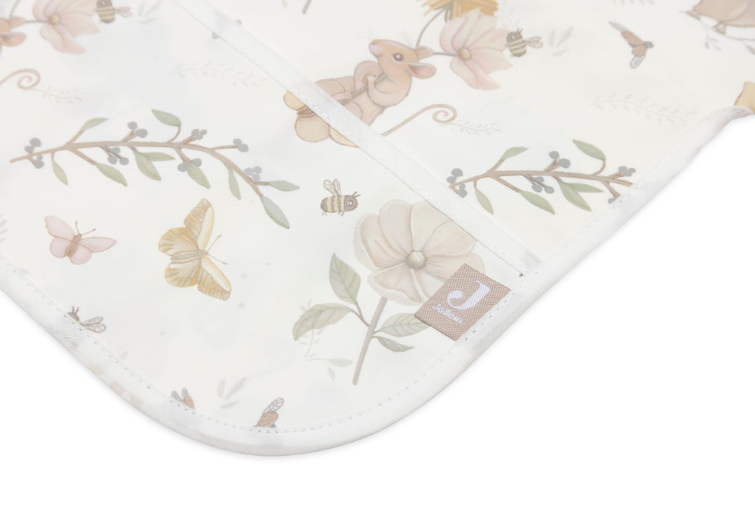 Jollein - Bib Waterproof with Sleeves - Dreamy Mouse