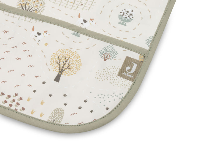 Jollein - Bib Waterproof With Sleeves - Tiny Park