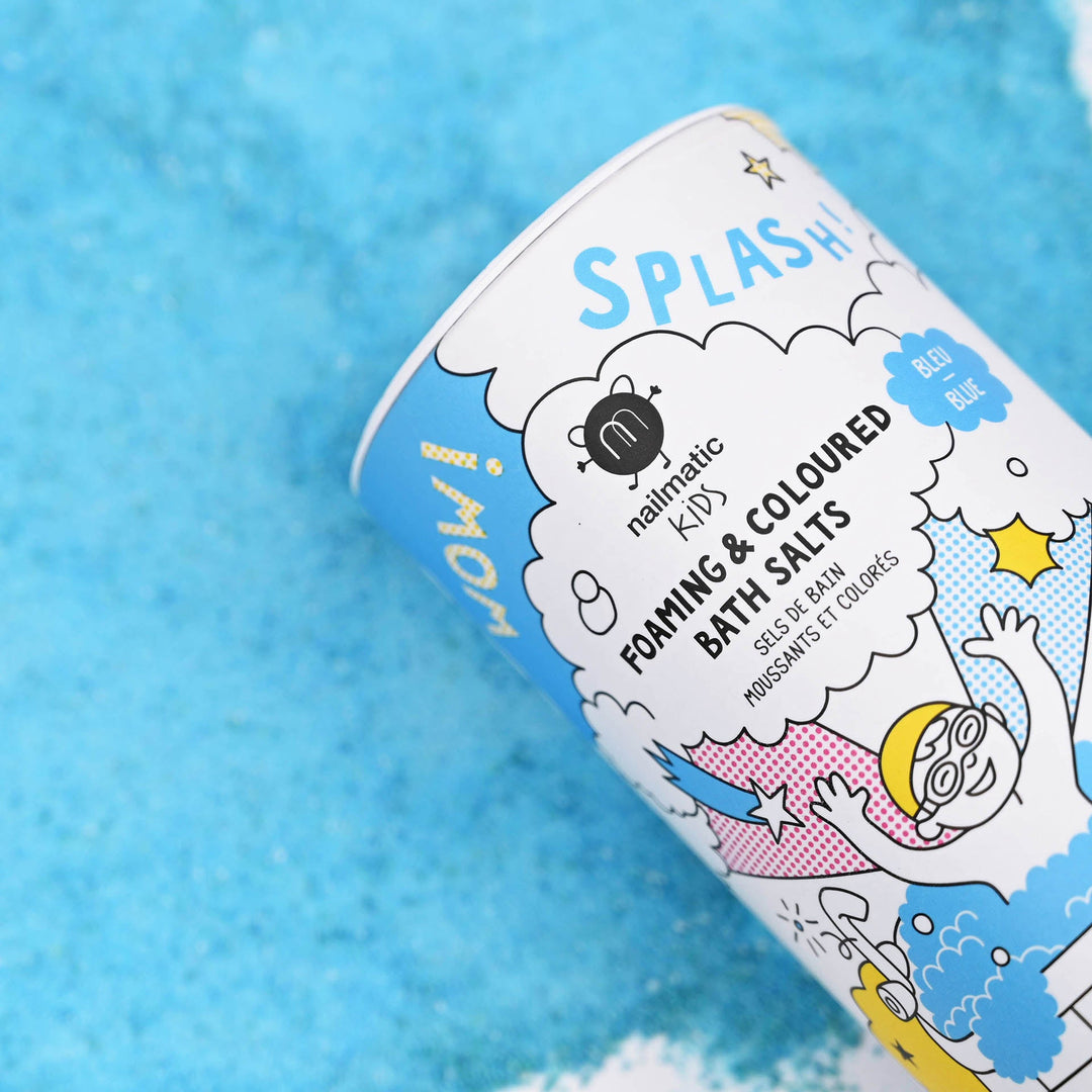 Nailmatic - Foaming Bath Salts - Blue