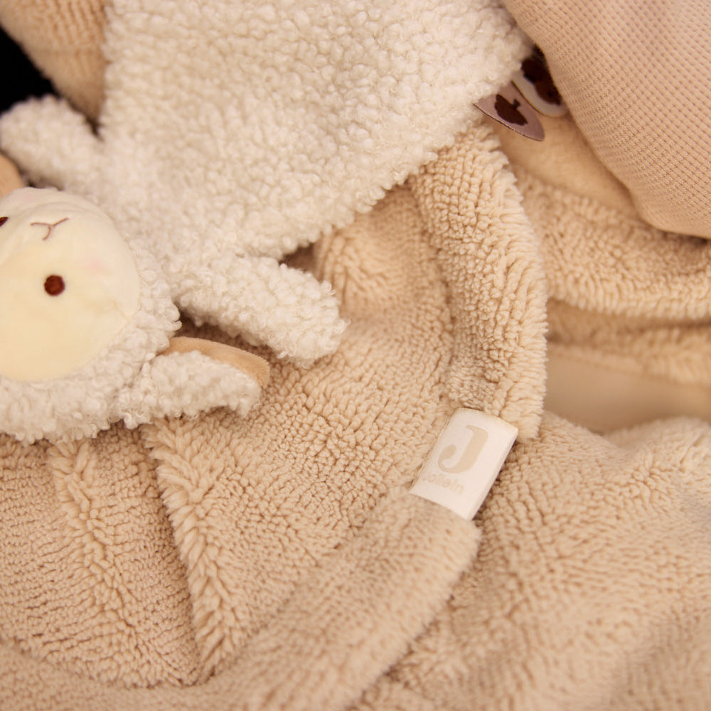 Jollein - Wrap Blanket - Fluffy - Sand