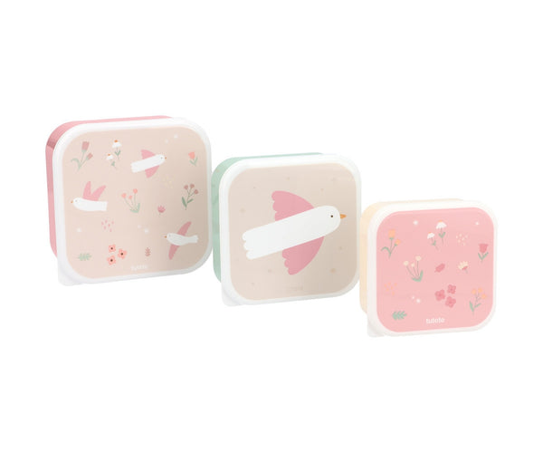 Tutete - Lunch Box Set - Blossom Birds (3 Pack)