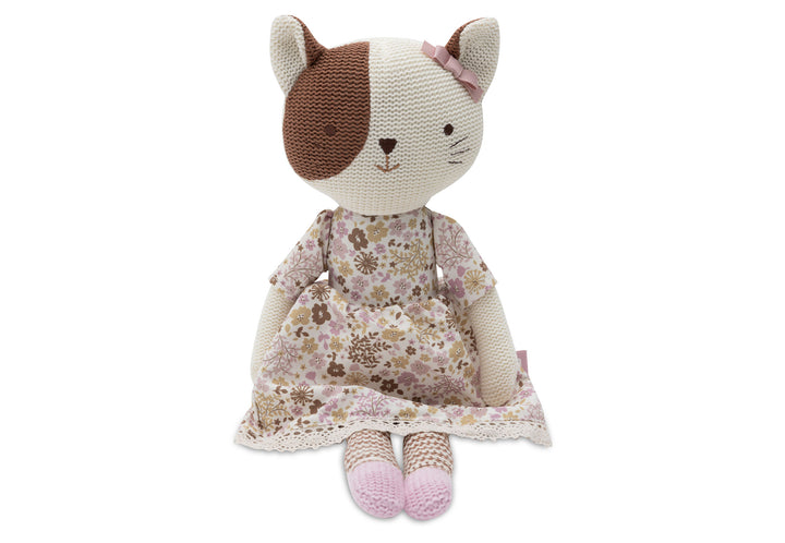 Jollein -  Stuffed Animal Cat - Jill