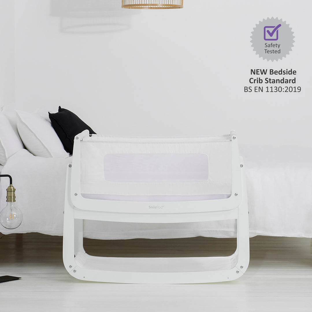 Snuz - SnuzPod⁴ Bedside Crib - White