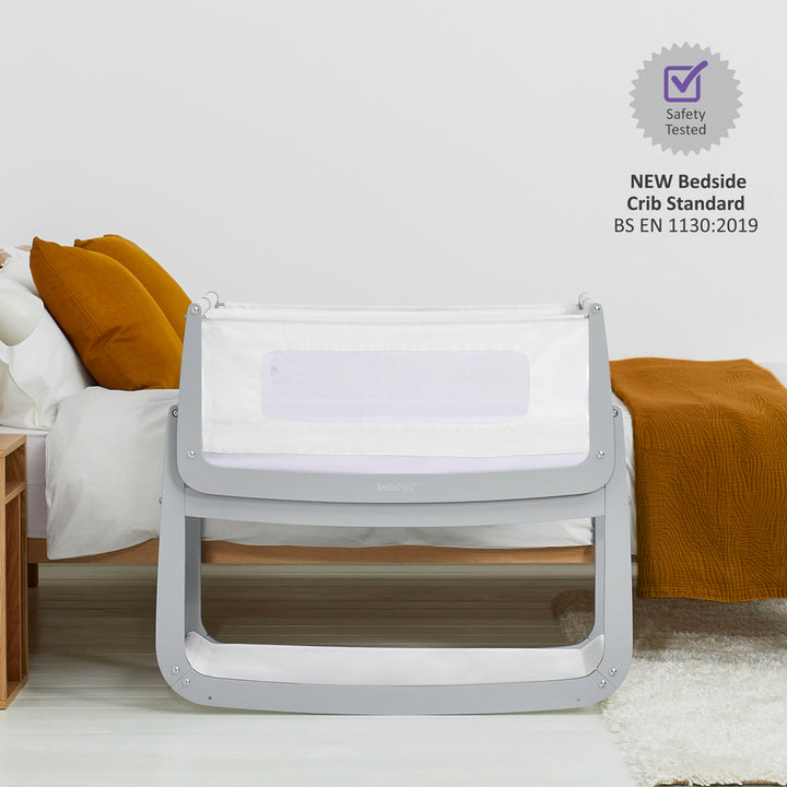 Snuz - SnuzPod⁴ Bedside Crib - Dove Grey