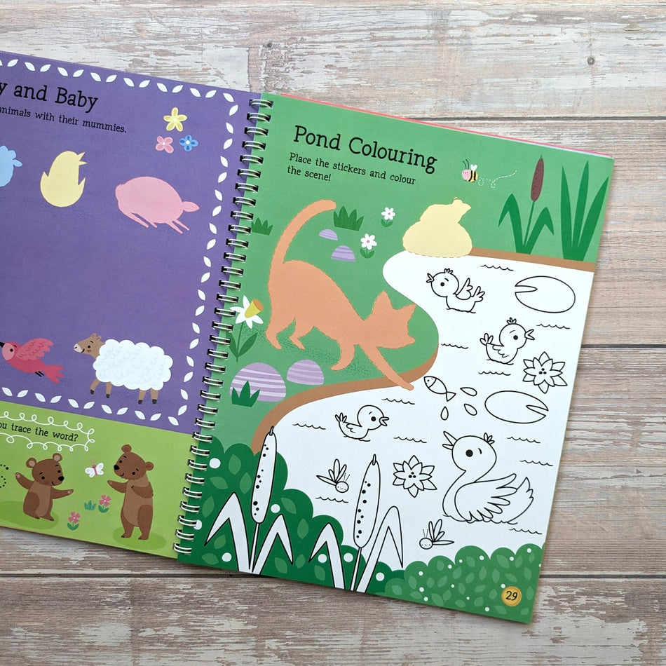 Big Sticker Activity Book – Easter - Mabel & Fox