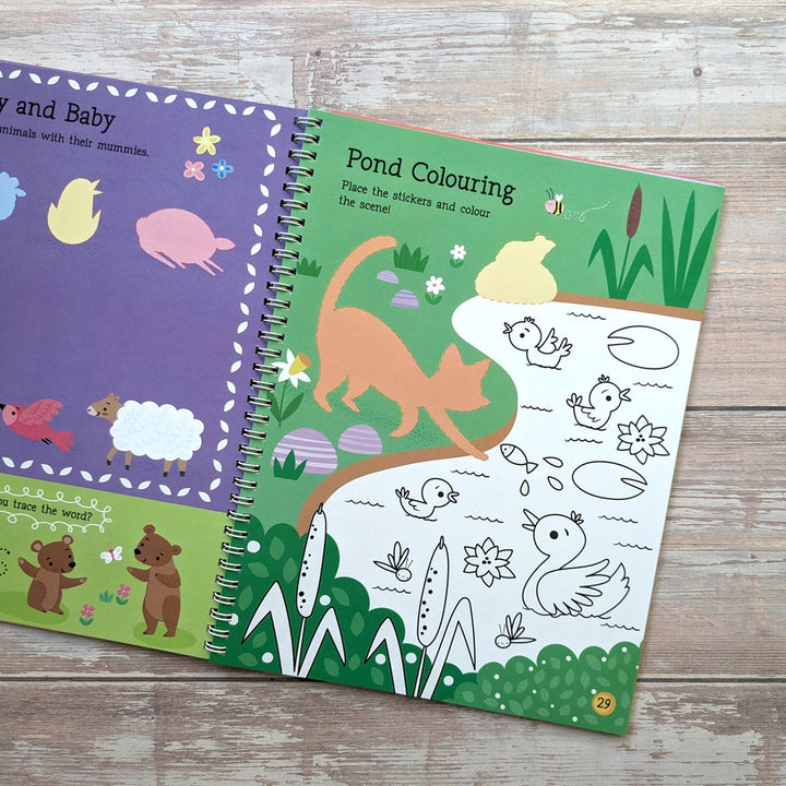 Big Sticker Activity Book – Easter - Mabel & Fox