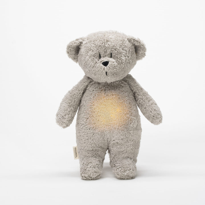 Moonie -The Organic Humming Bear With Lamp-Gray Nature