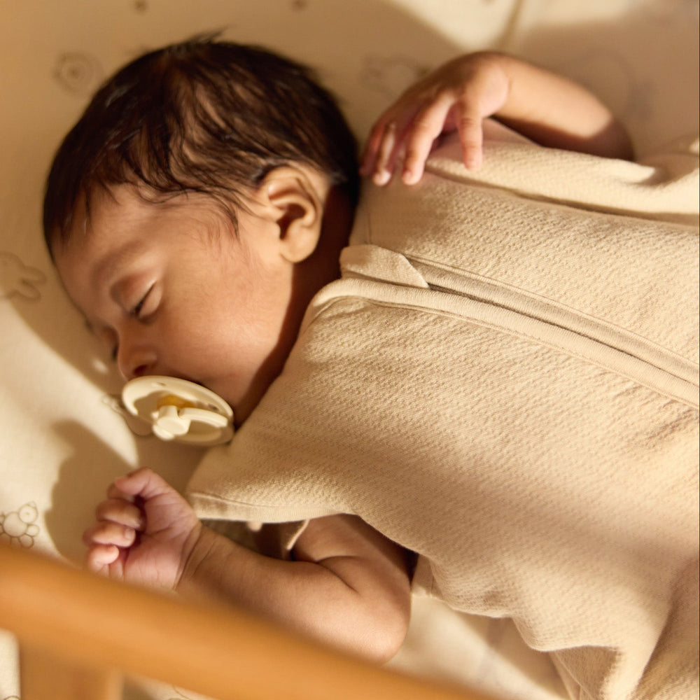 Jollein - Newborn Sleeping Bag Jersey - Soft Twine Sand - Mabel & Fox