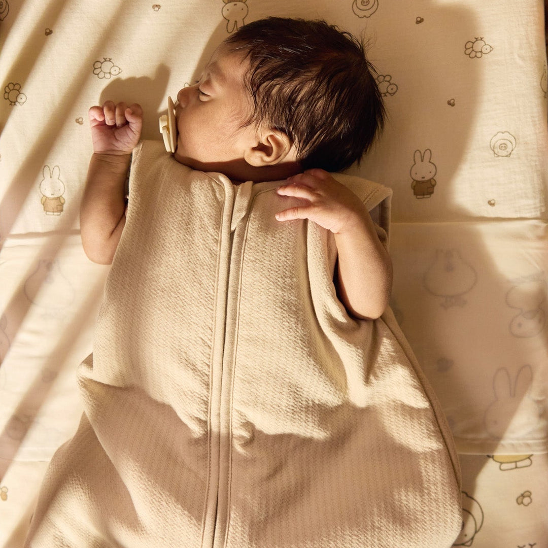 Jollein - Newborn Sleeping Bag Jersey - Soft Twine Sand - Mabel & Fox