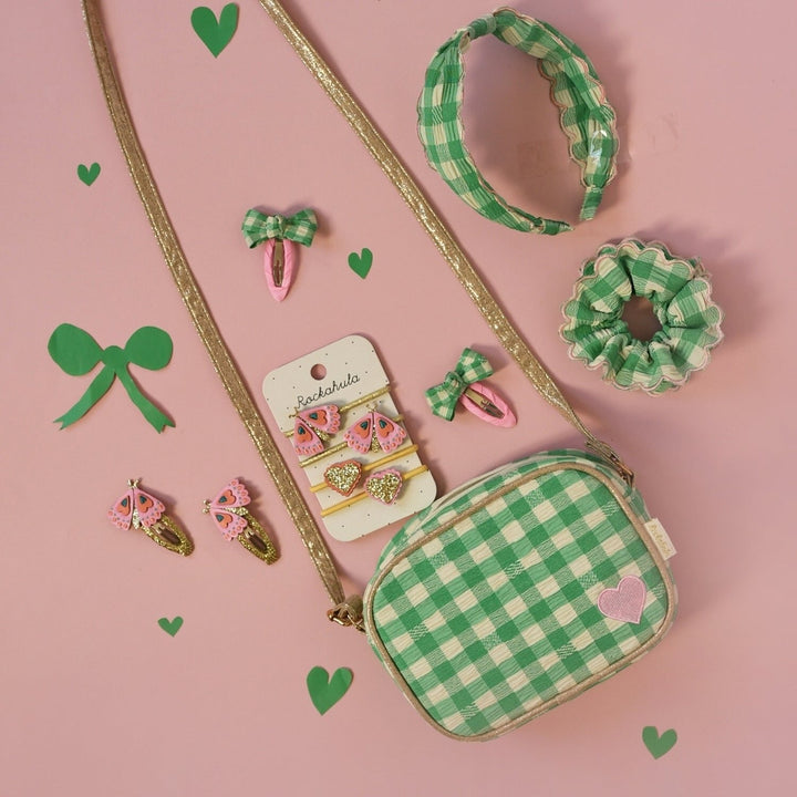 Rockahula – Gertie Gingham Scalloped Scrunchie