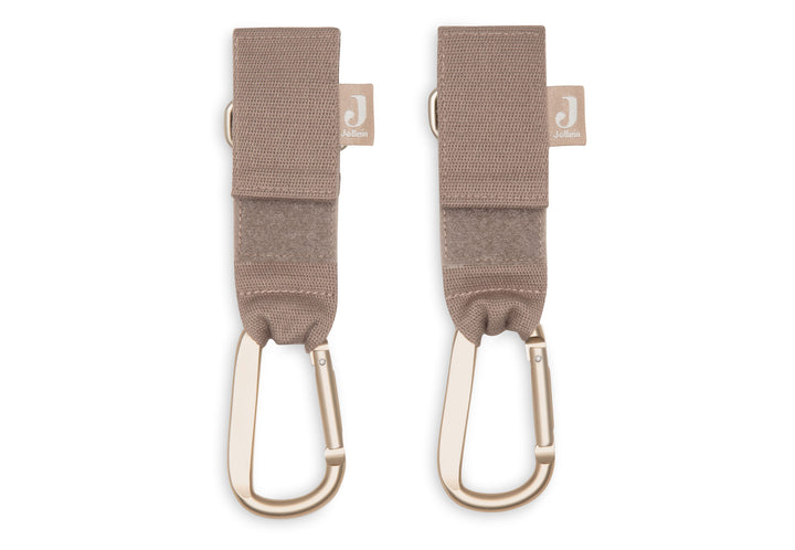 Jollein - Stroller Hooks - Milky Coffee