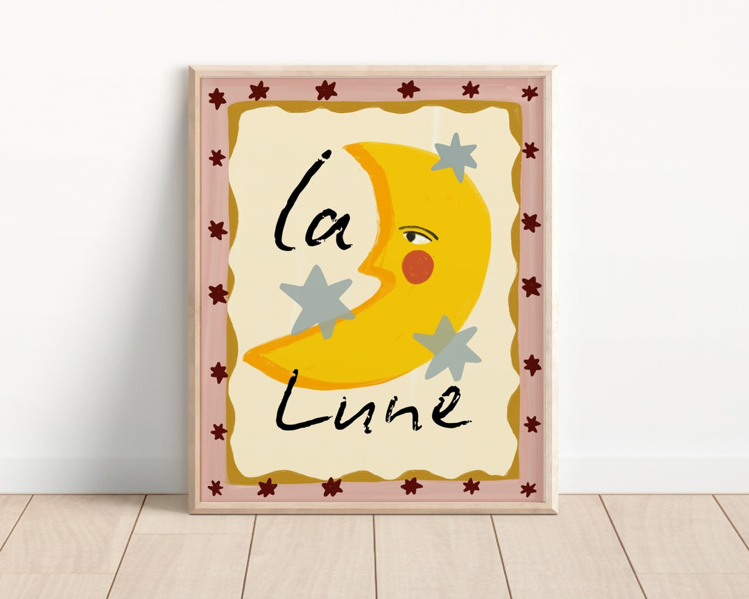 Lara & Kin - Art Print - La Lune