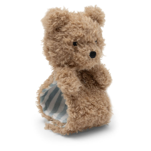 Jollein – Wrist Rattle – Bear Brave - Mabel & Fox