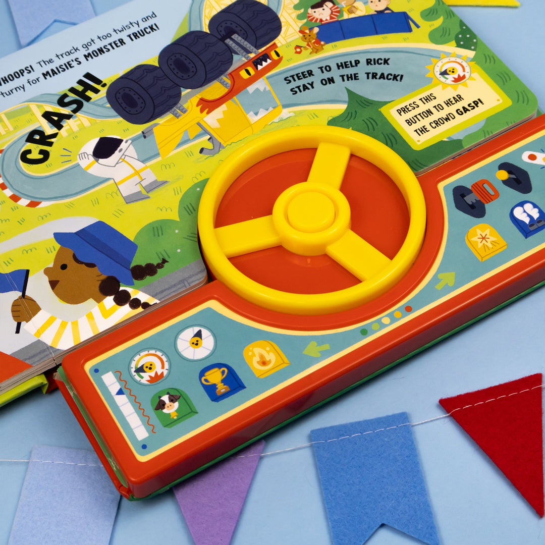 Get Set, Go! – Race Car Rally Children's Sound Book
