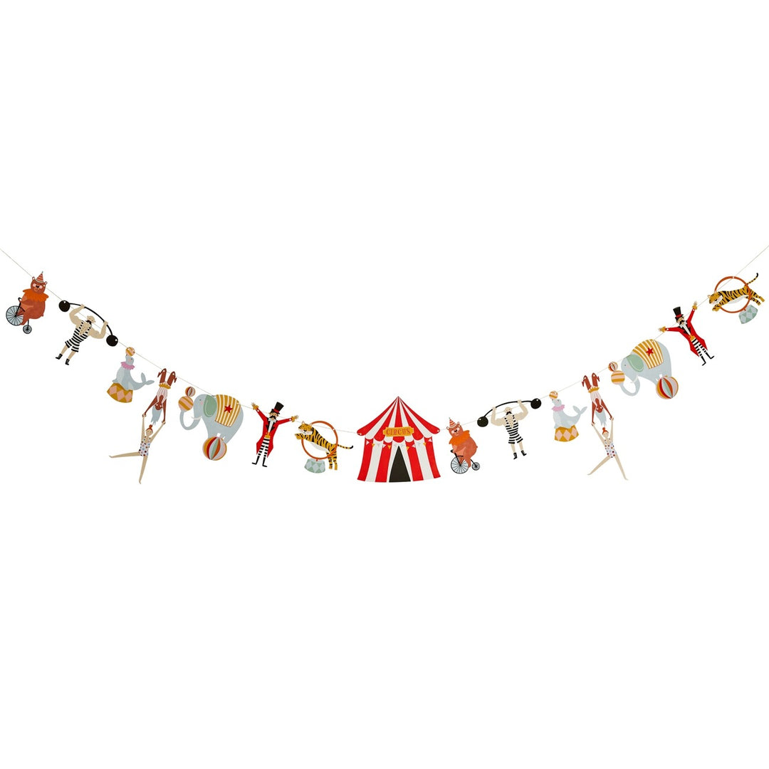 HootyBalloo By Green Club - Circus Garland - 3m