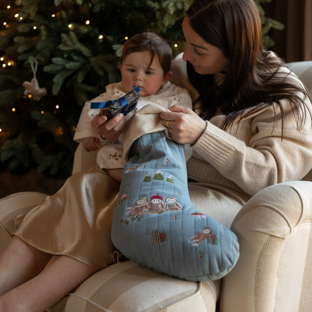 Avery Row - Christmas Stocking - Owlet