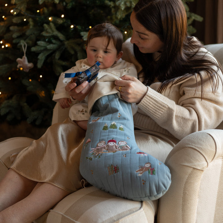 Avery Row - Christmas Stocking - Owlet