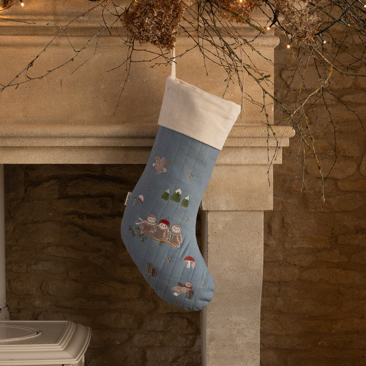 Avery Row - Christmas Stocking - Owlet