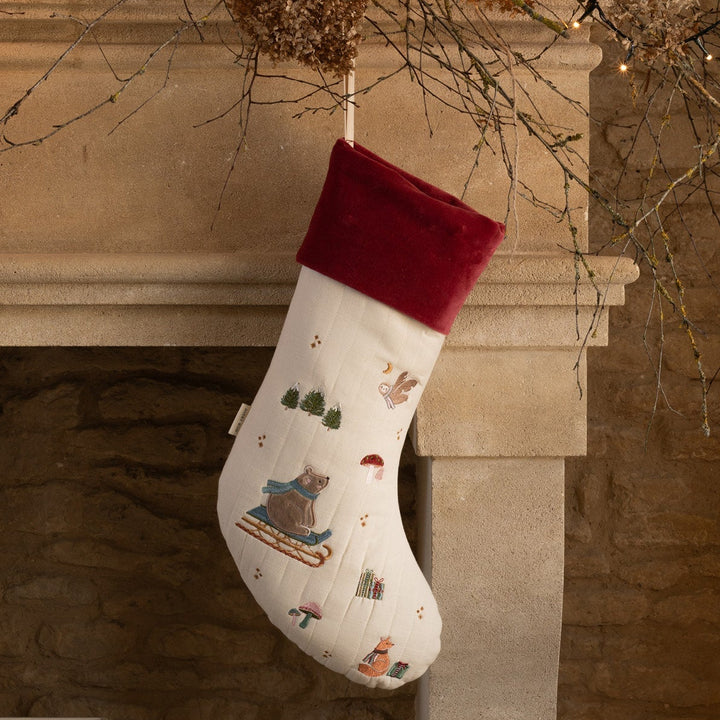 Avery Row - Christmas Stocking - Bear Club