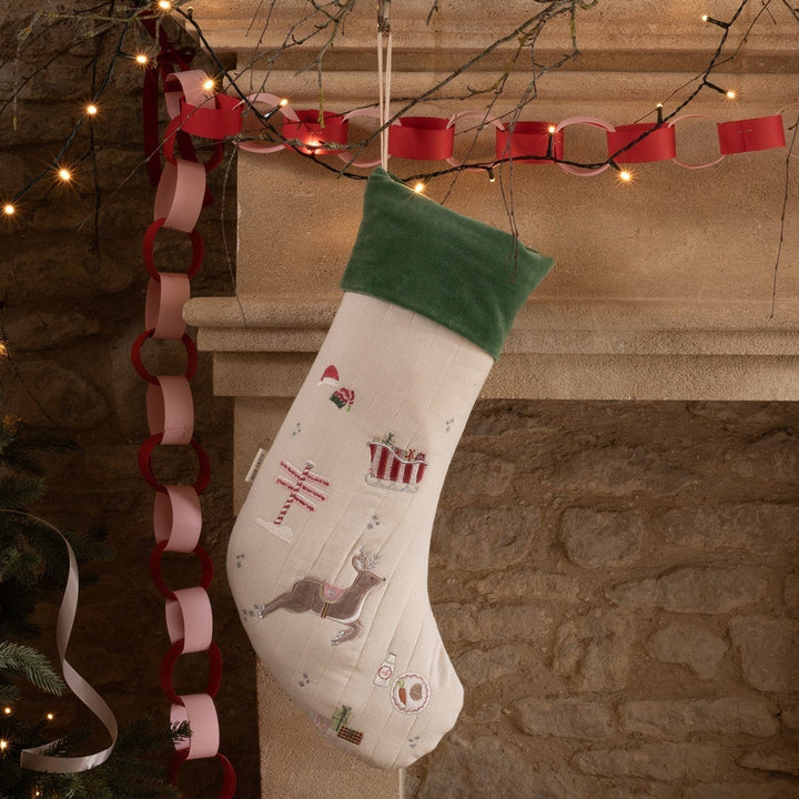 Avery Row - Christmas Stocking - The North Pole