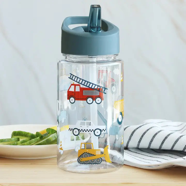 A Little Lovely Company - Drink Bottle - Vehicles- Cars