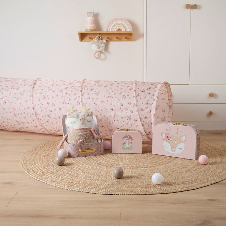 Bieco Spielwaren - Pop Up Play Tunnel - Dreamy Flowers
