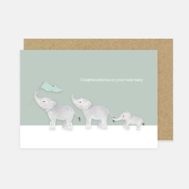 Little Roglets - Congratulations Card - New Baby