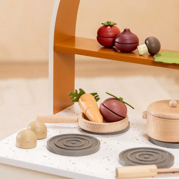 Coco Village - Wooden Vegetables Playset