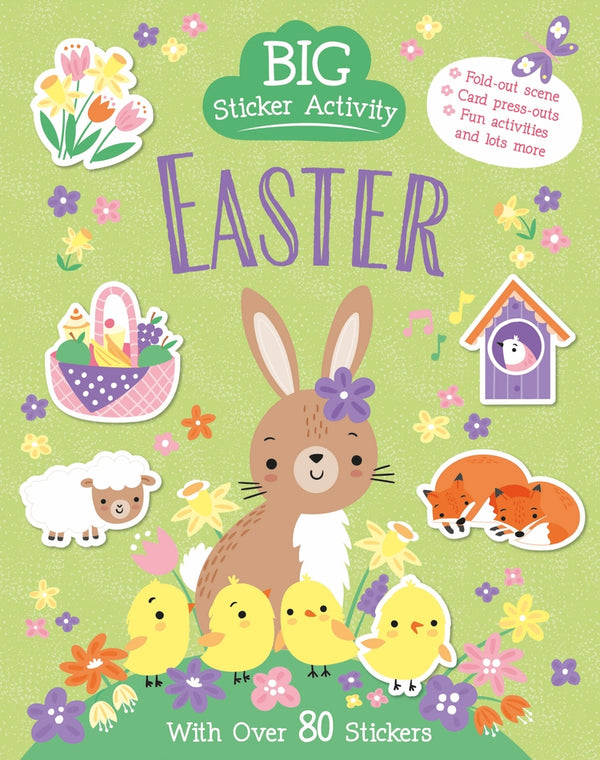 Big Sticker Activity Book – Easter - Mabel & Fox