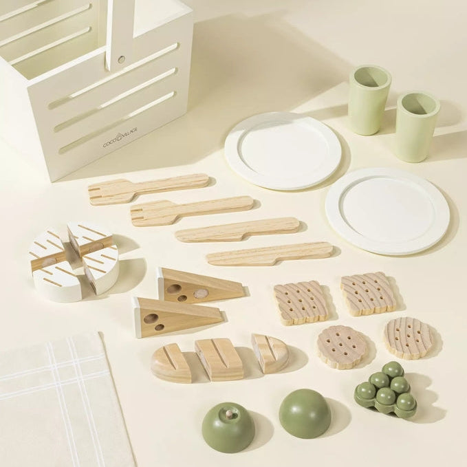 Coco Village - Wooden Picnic Playset and Accessories
