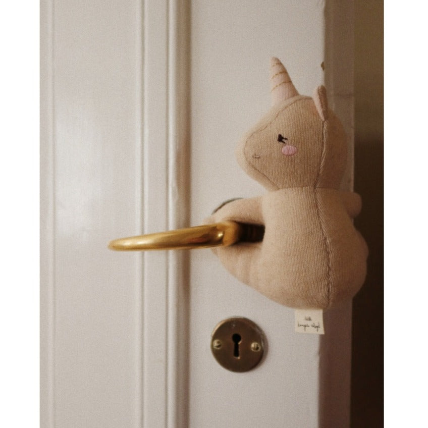 Konges Slojd - Knitted Door Stopper - Unicorn