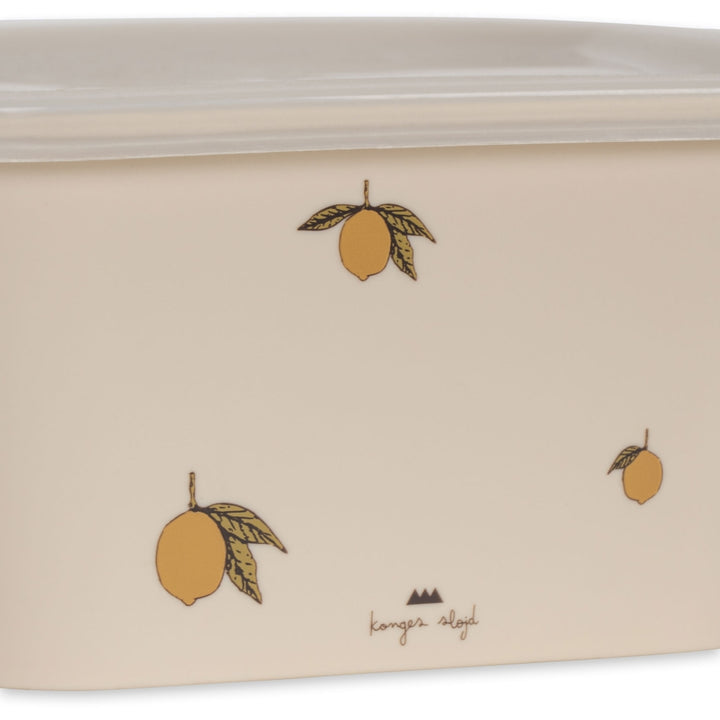 Konges Slojd - Food Container Set - Lemon
