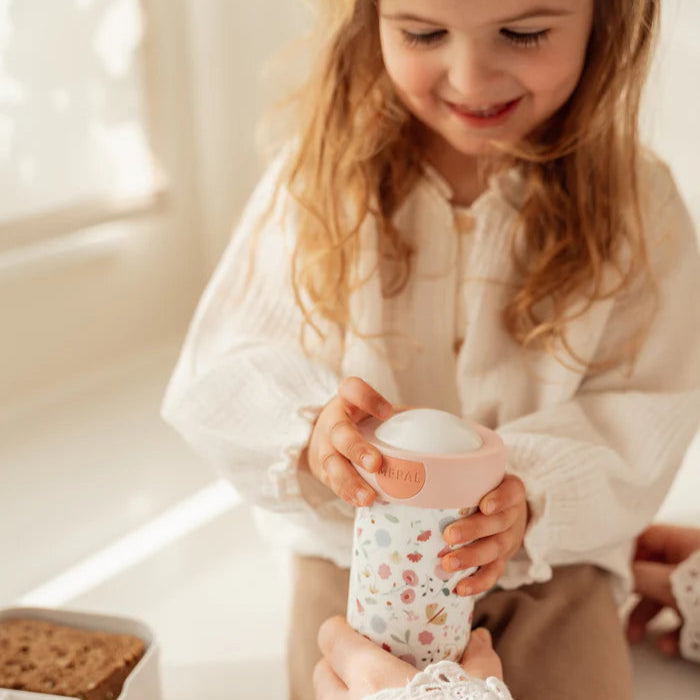 Little Dutch - School Beaker - Flowers & Butterflies