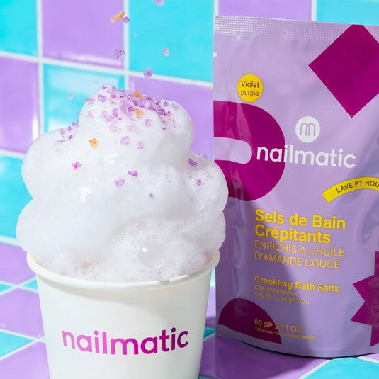 Nailmatic - Crackling Bath Salts - Violet