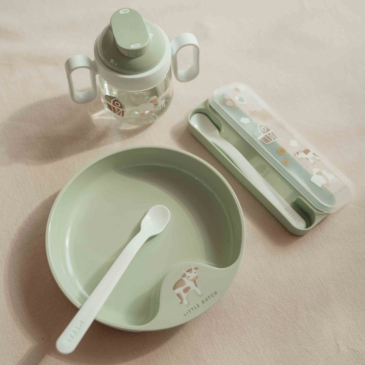 Little Dutch - 3 Piece Children's Dinnerware Set - Little Farm