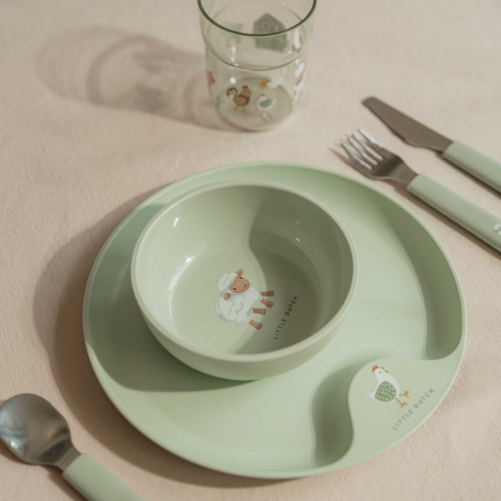 Little Dutch - 6 Piece Children's Dinnerware Set - Little Farm